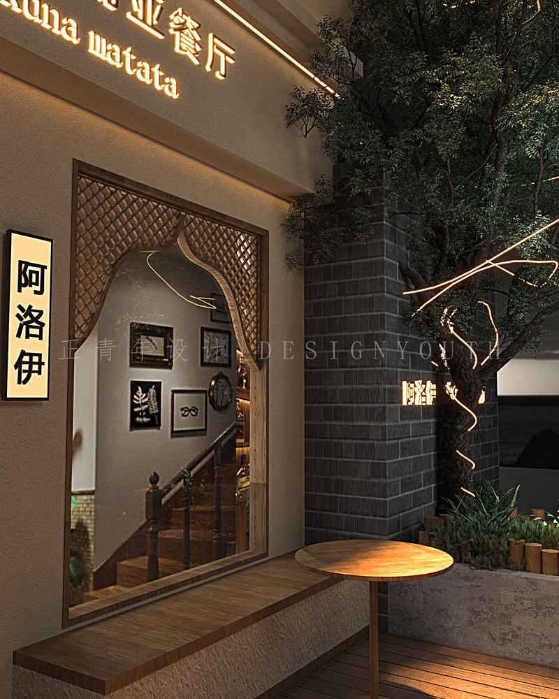 东南亚风格餐厅设计案例解析-3