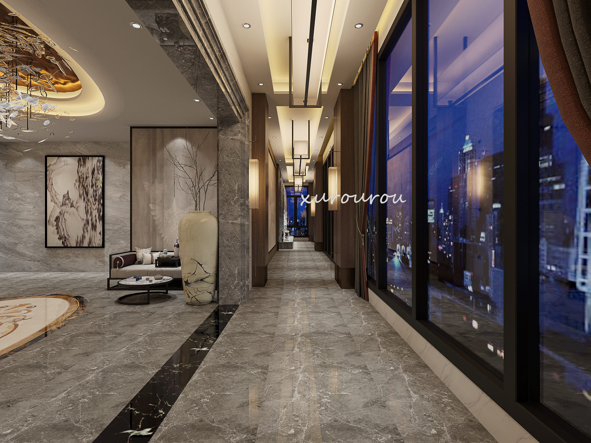 浴场工装设计丨星夜传图-17