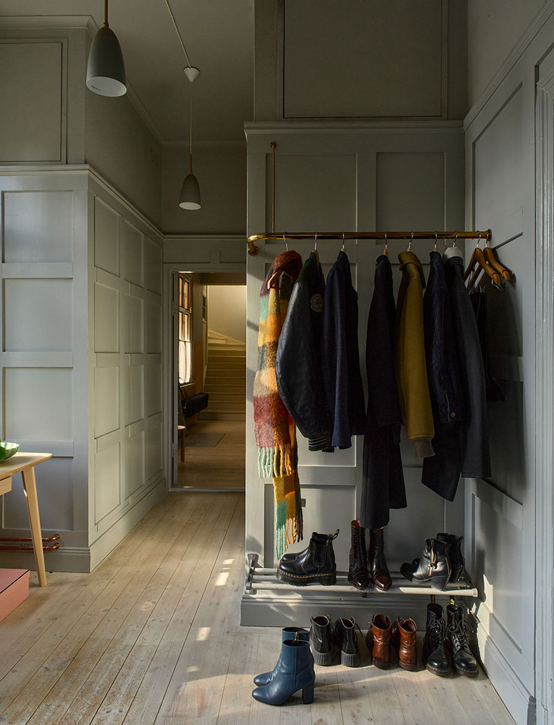 瑞典小镇的复古火车住宅设计-13