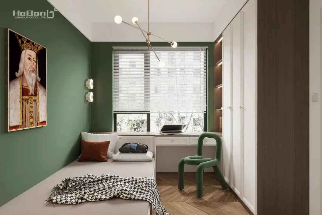 北欧风相马大乘设计案例 | 色彩碰撞为空间注入生命力-32