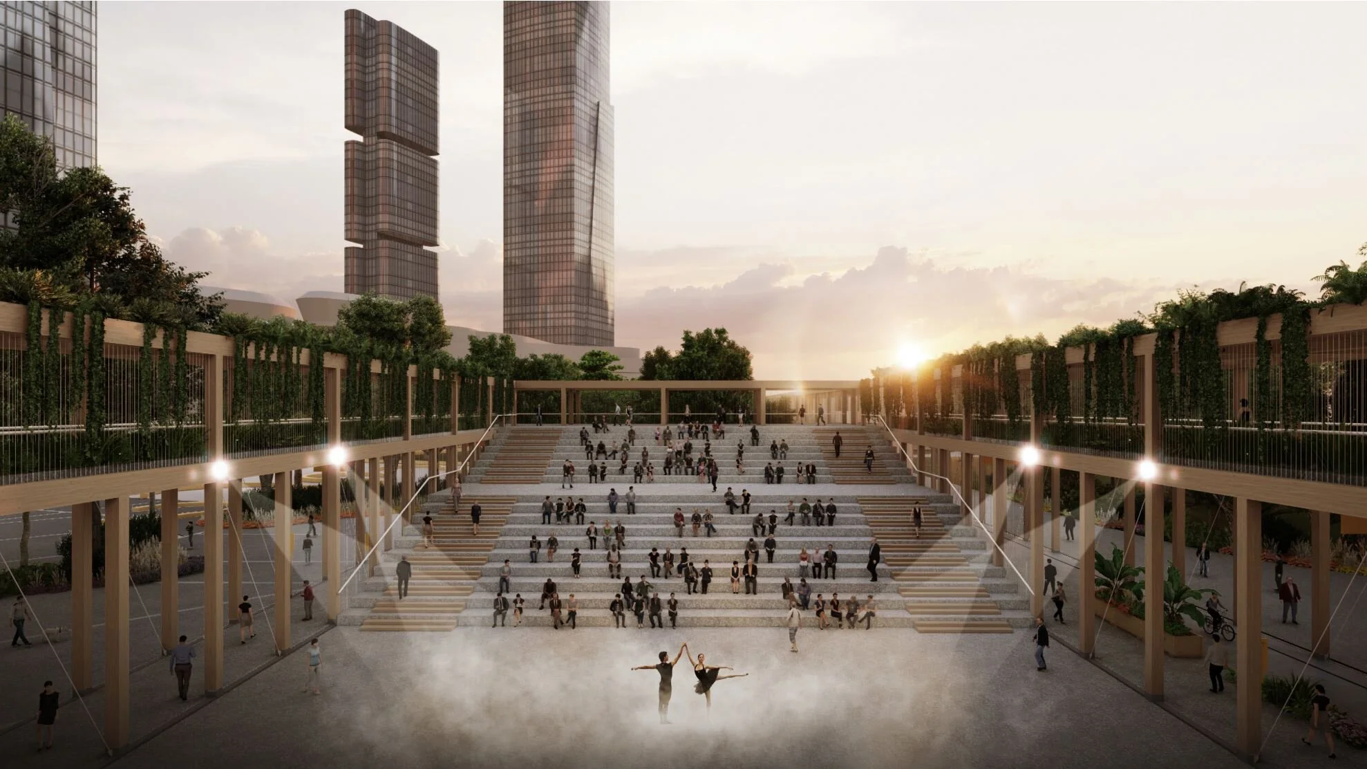 东莞国际商务区中央公园及绿轴概念景观设计国际咨询丨中国东莞丨TALLER,LOLA-20