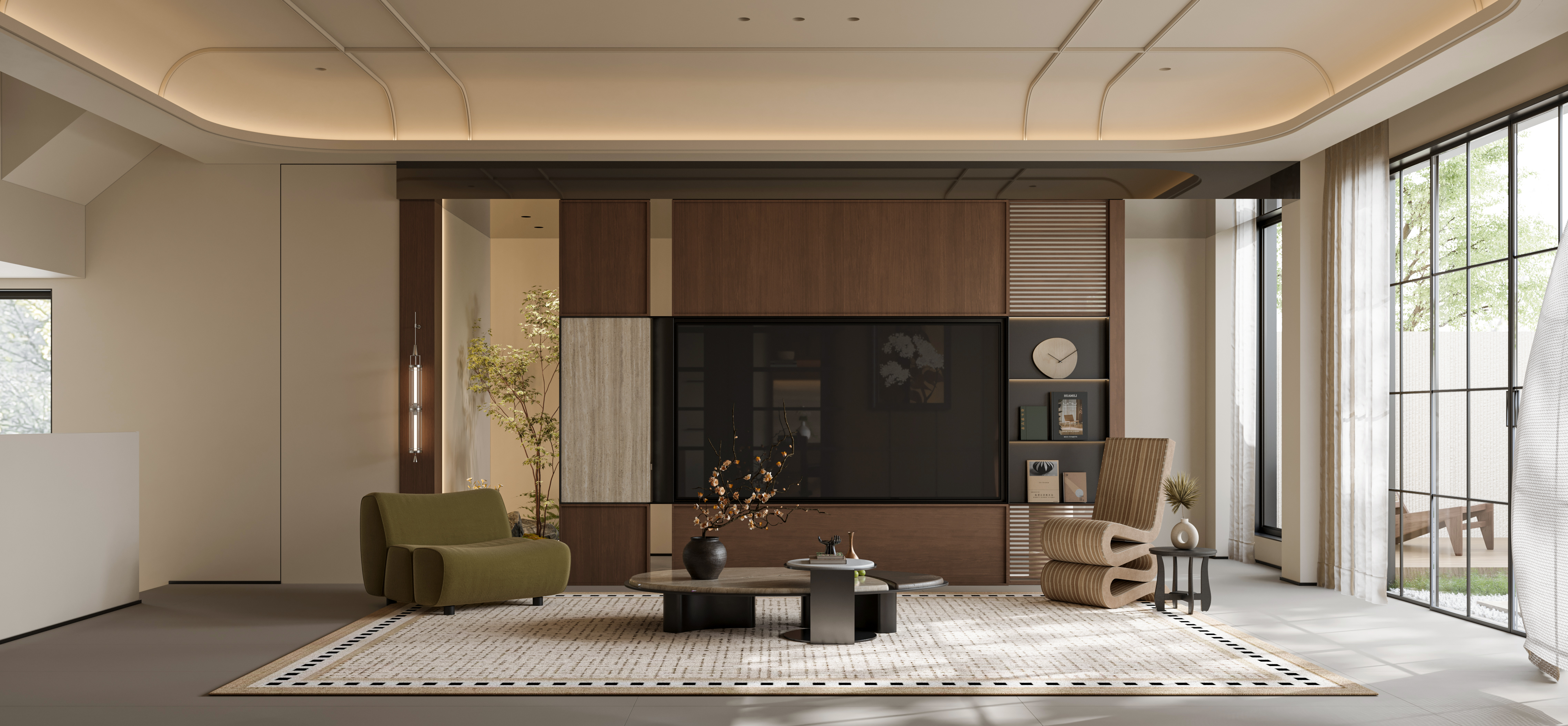 中古别墅设计效果图-4