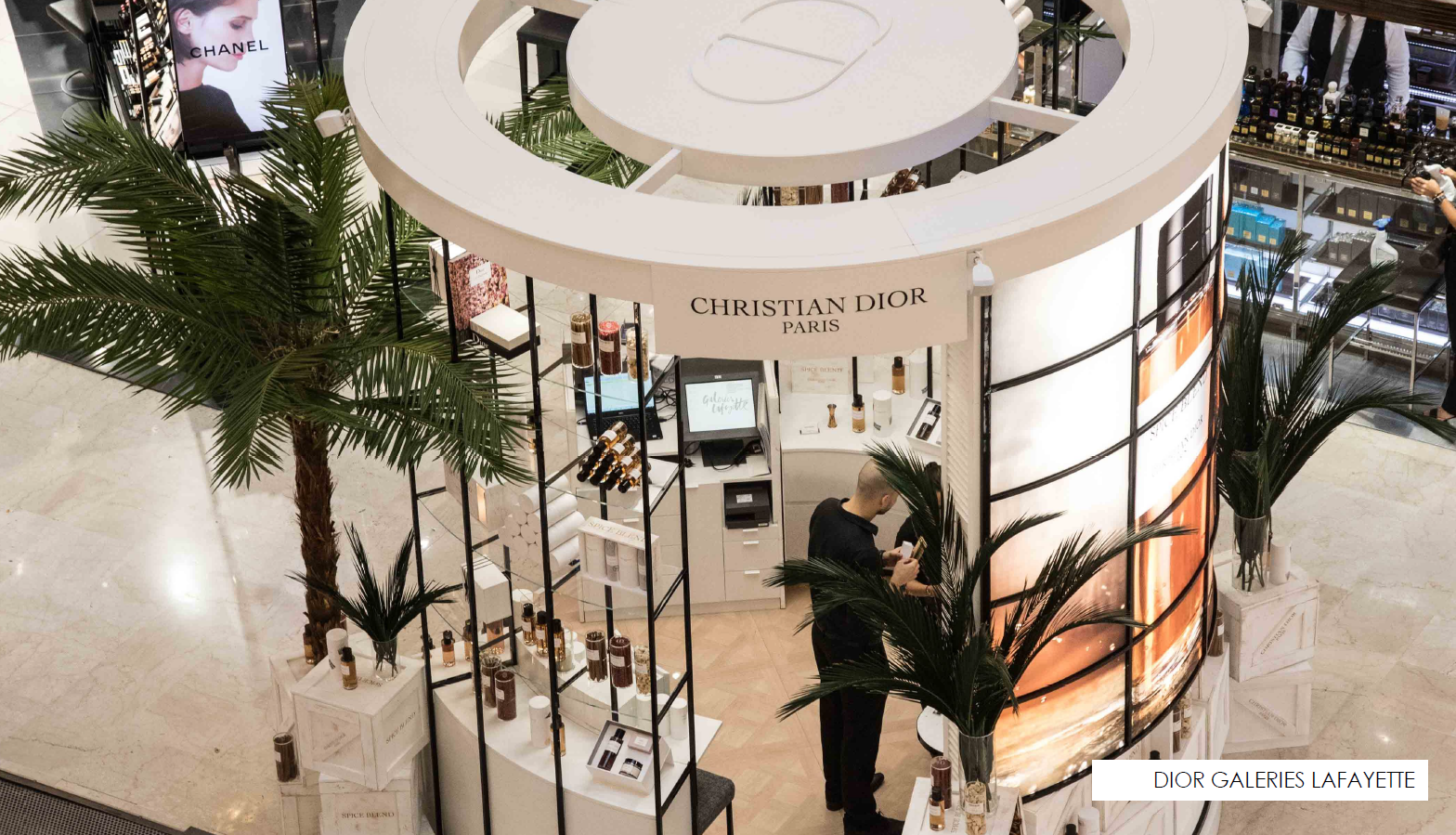 Dior 巴黎老佛爷百货店展柜设计丨法国巴黎丨Prugent Diam Portugal-4