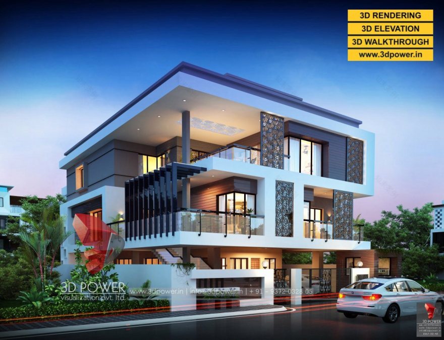 3d bungalow designs best architectural rendering services-9