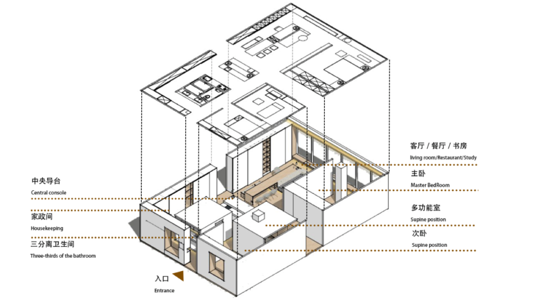 130m²三代同堂之家未来20年的居住样板房-13