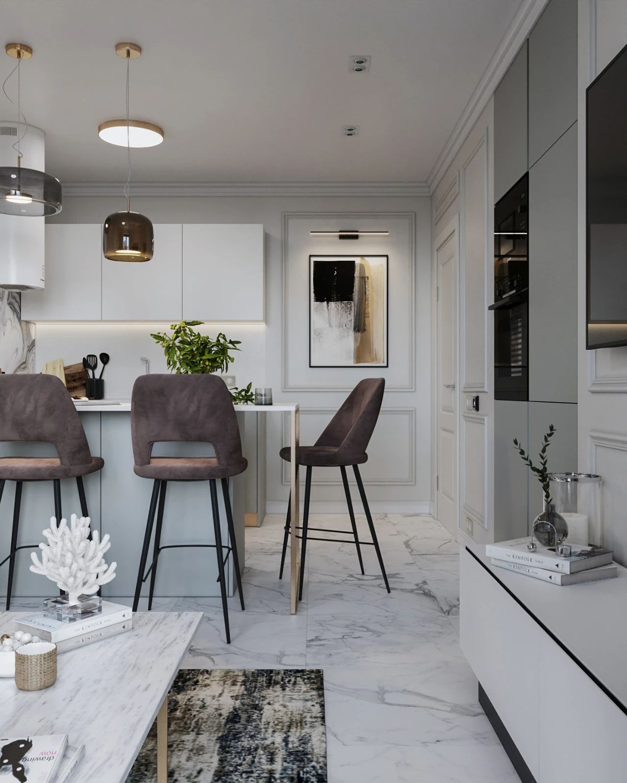 舒适家居空间设计丨Alexey Seldin-8