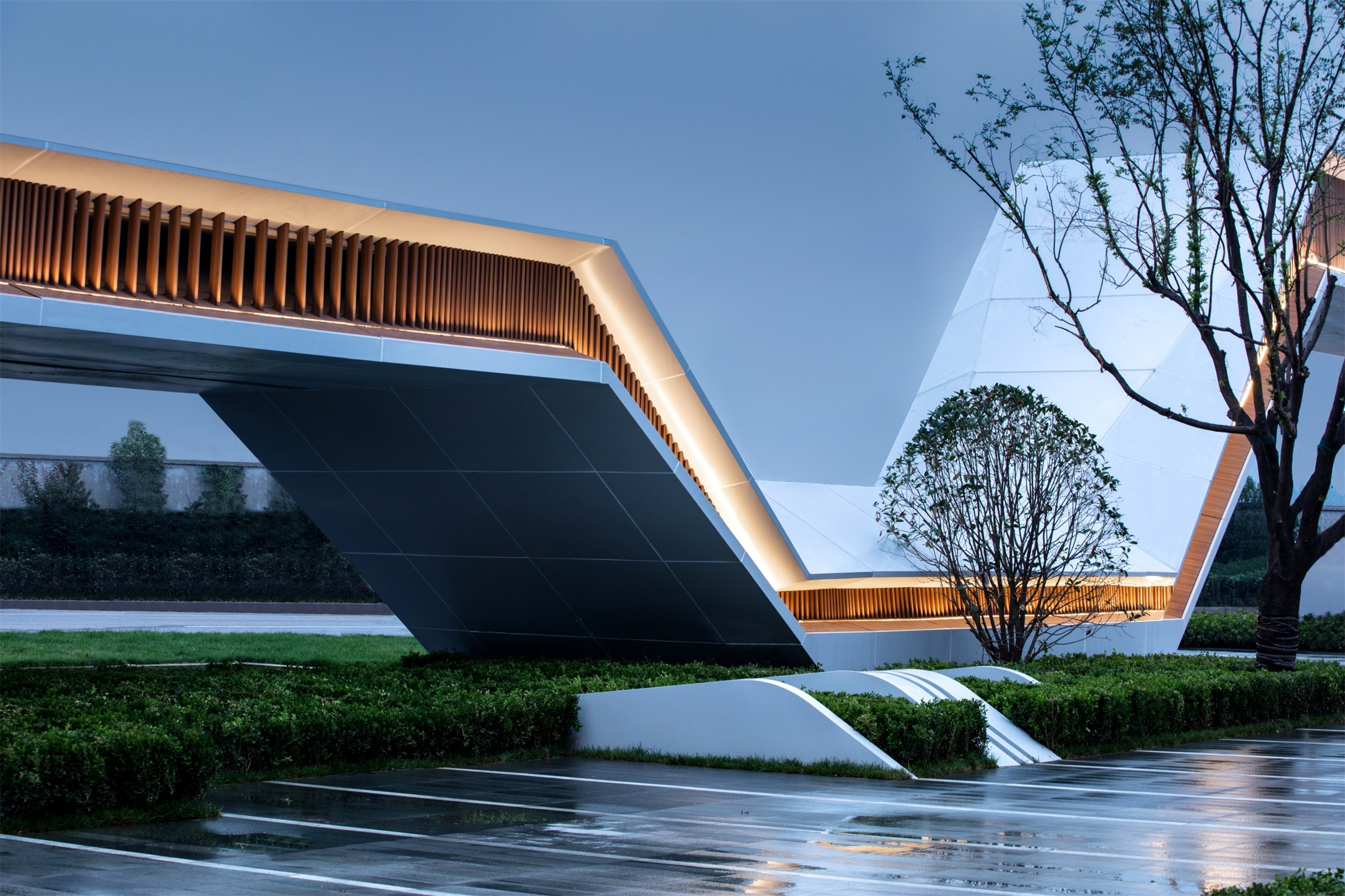 济南·中粮祥云售楼处景观设计-38