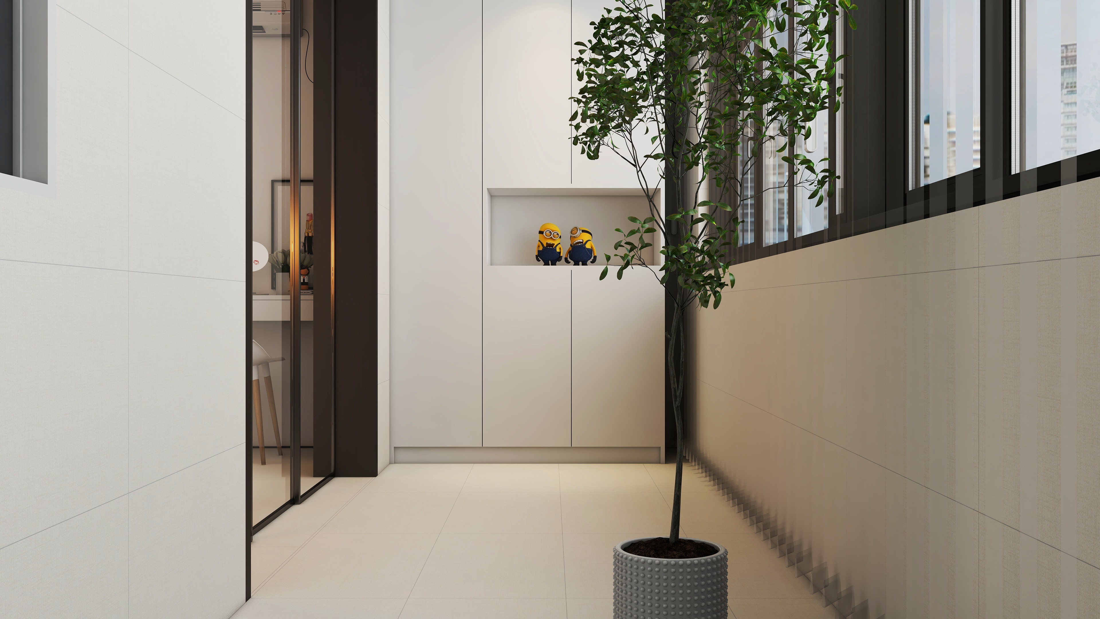 同乐路10号院现代简约94㎡2室-15