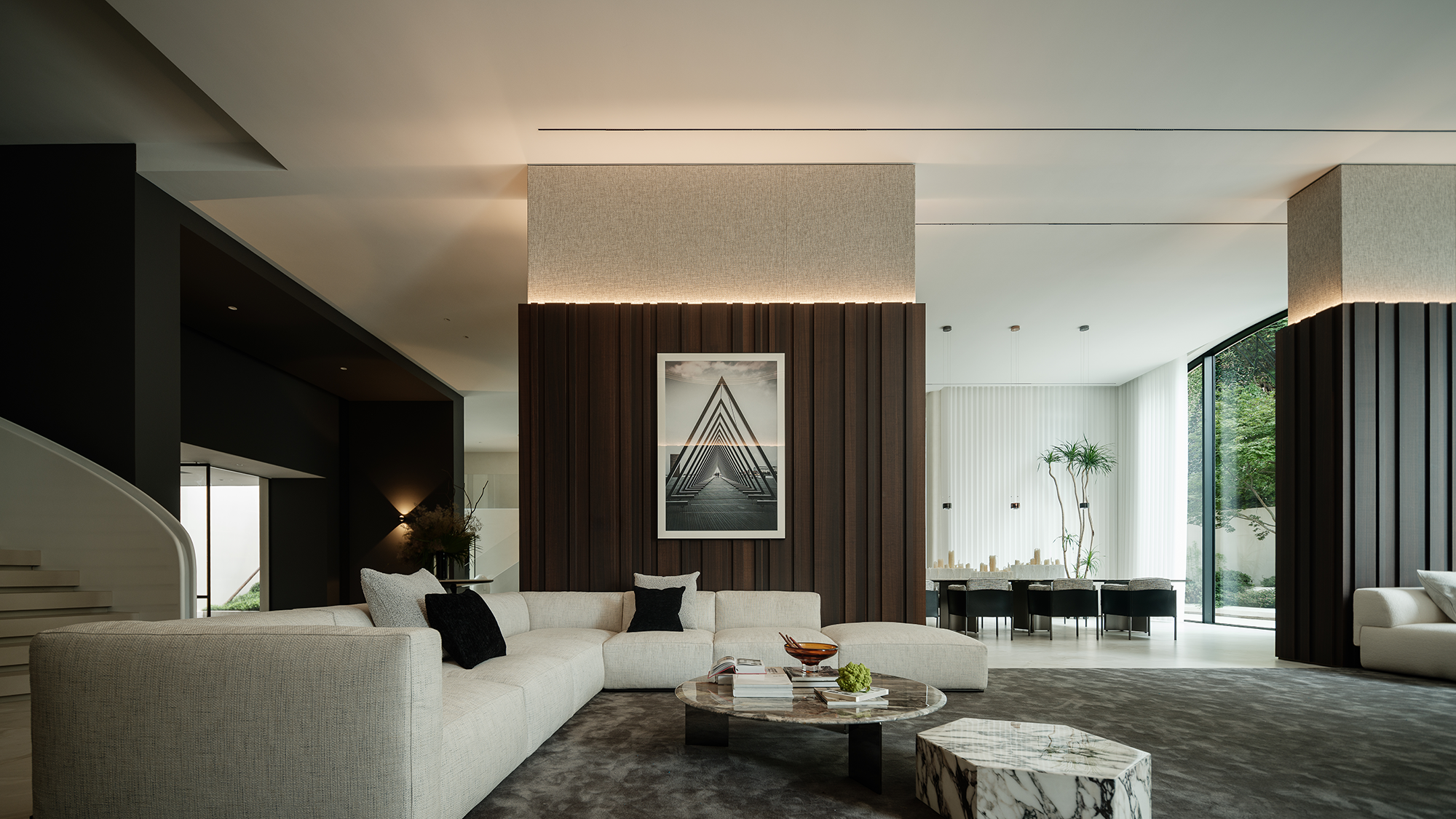 新作 · 悦空间｜重庆1100㎡ 森系别墅,静谧共生丨中国重庆丨重庆悦空间设计-52