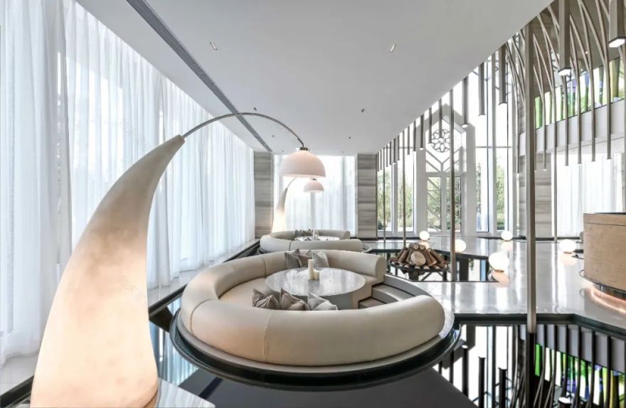 麓悦江城公园会客厅丨中国重庆丨万华装饰中心设计团队,MOD墨设设计-159