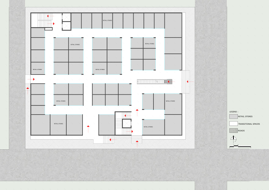 Veiled commercial comple·丨印度班加罗尔丨A.J Architects-20