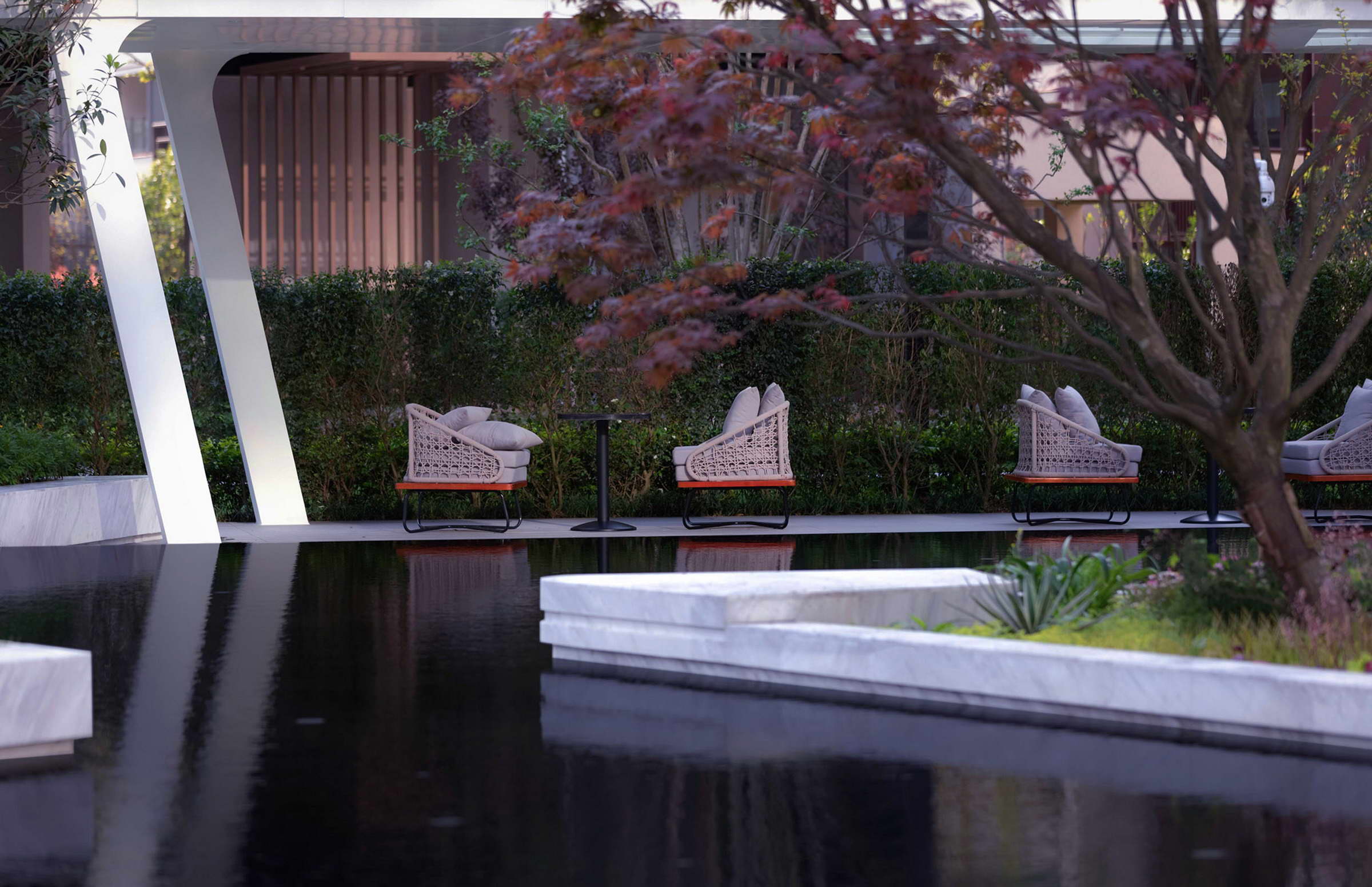 重庆龙湖开元晶蓝二期 | 东方宋式美学融入现代景观设计-21