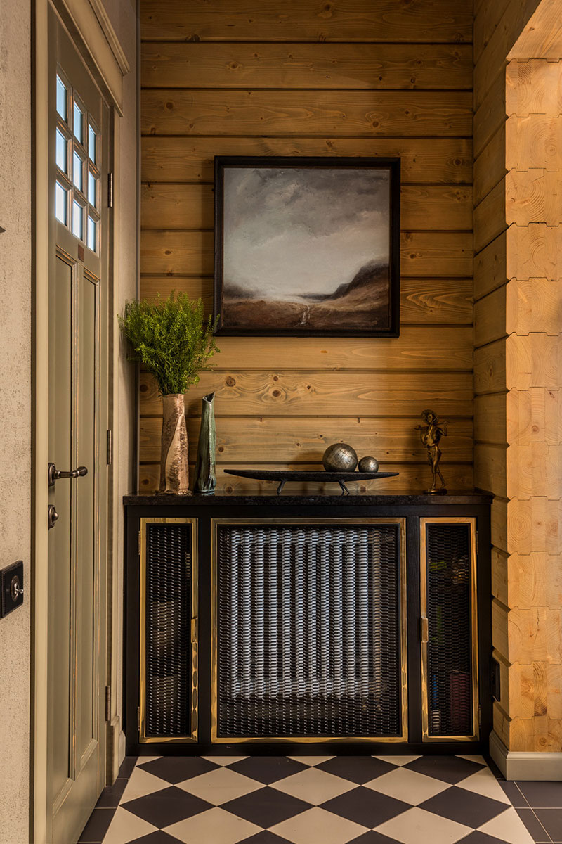 莫斯科郊区温馨木屋别墅设计-6