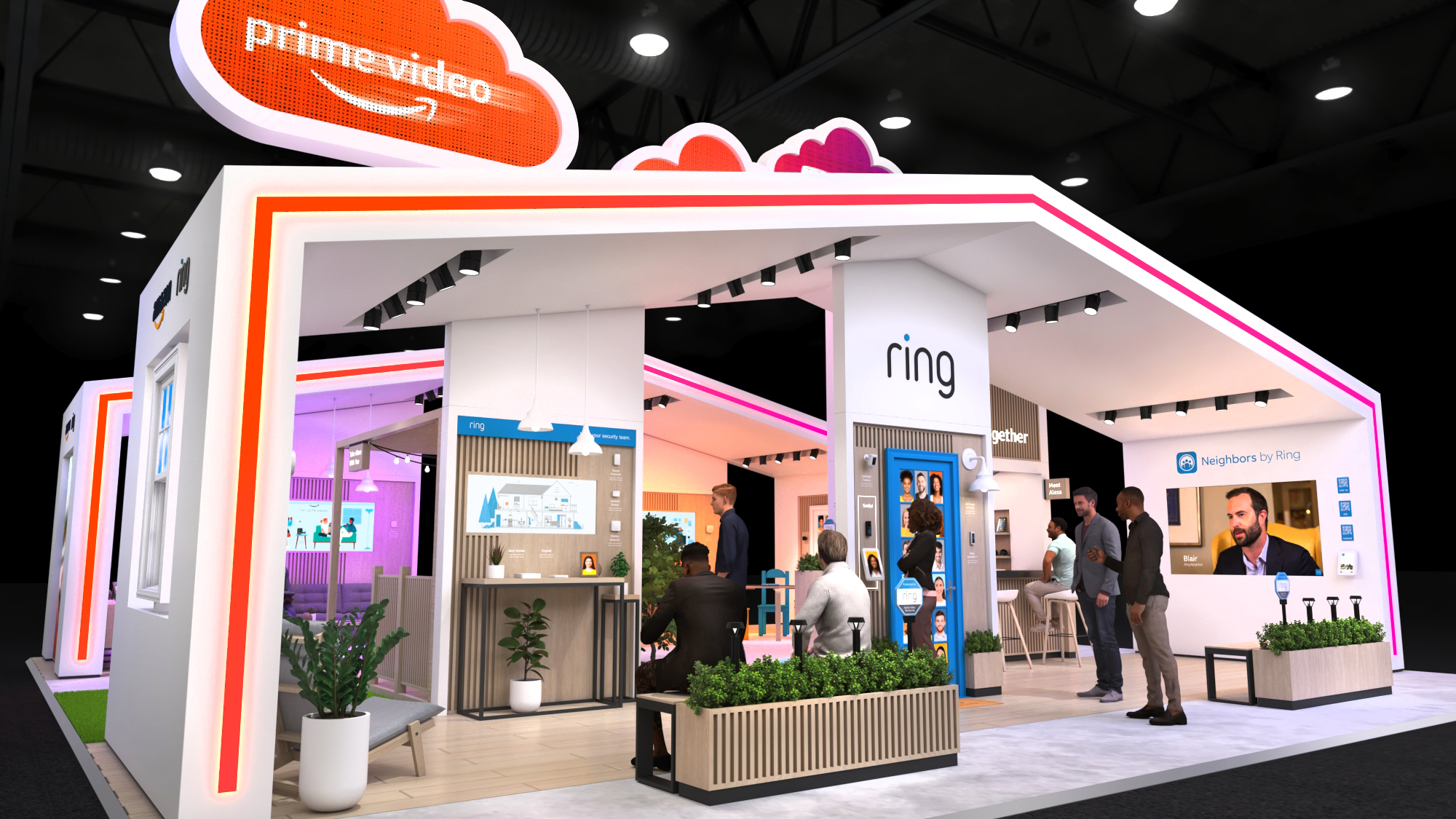 AMAZON+RING 展览概念设计丨EWI Worldwide-3