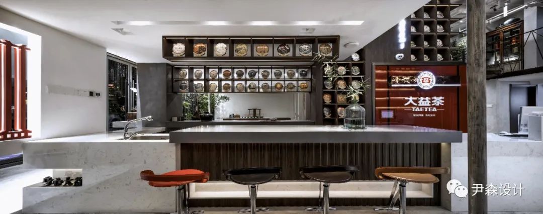 太原万象城大益茶体验馆 | 光与建筑的完美融合-28