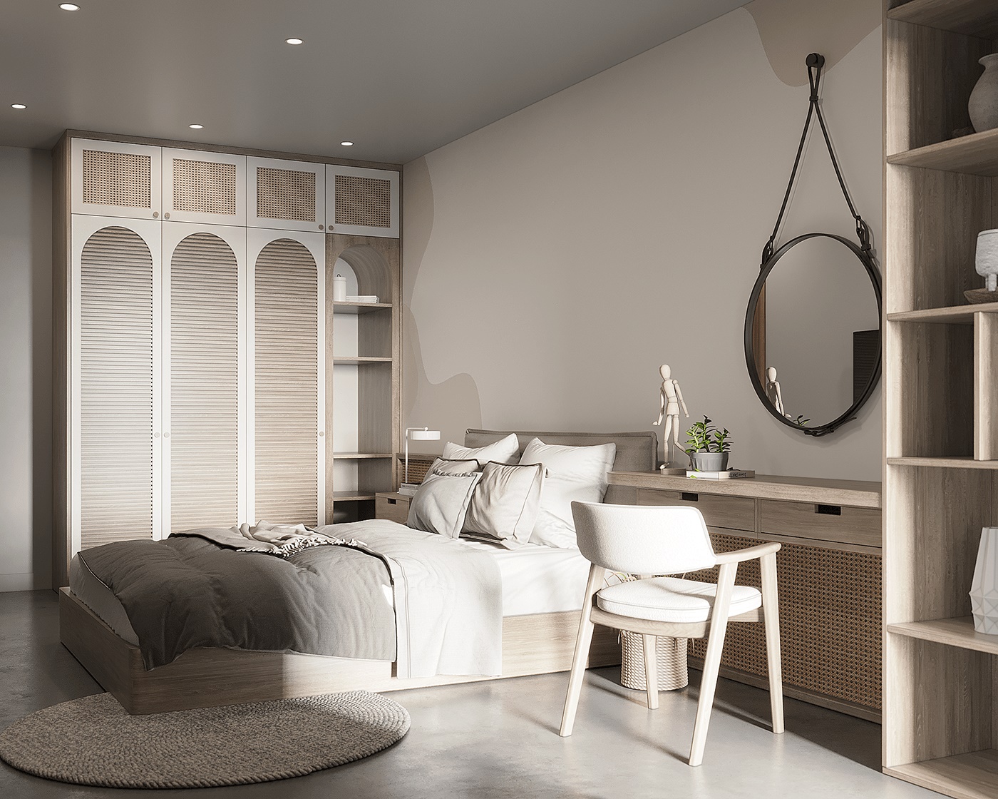 小空间公寓设计 超治愈的设计！-8