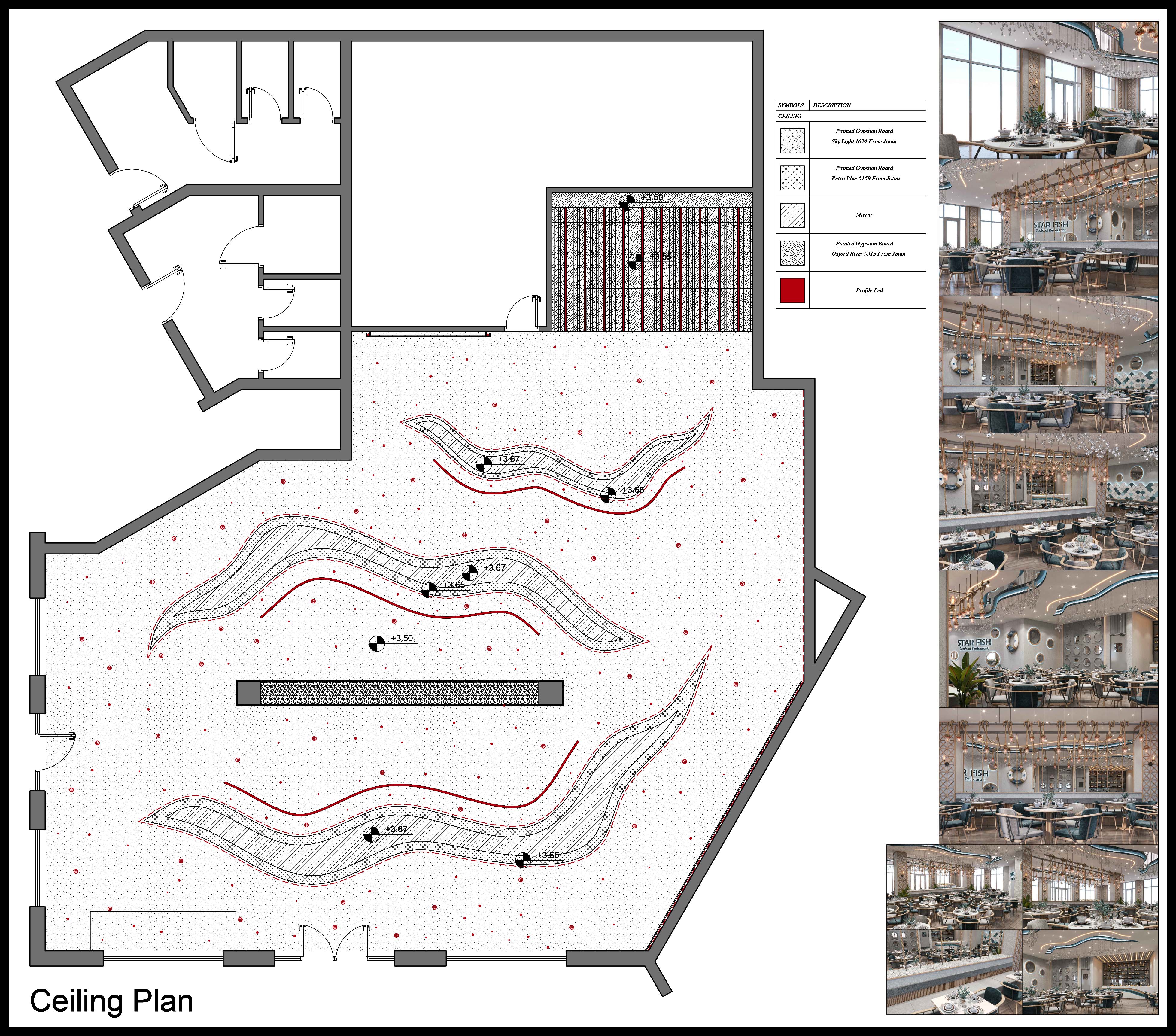 海鲜餐厅工作图纸丨ZIA Design&Construction-5