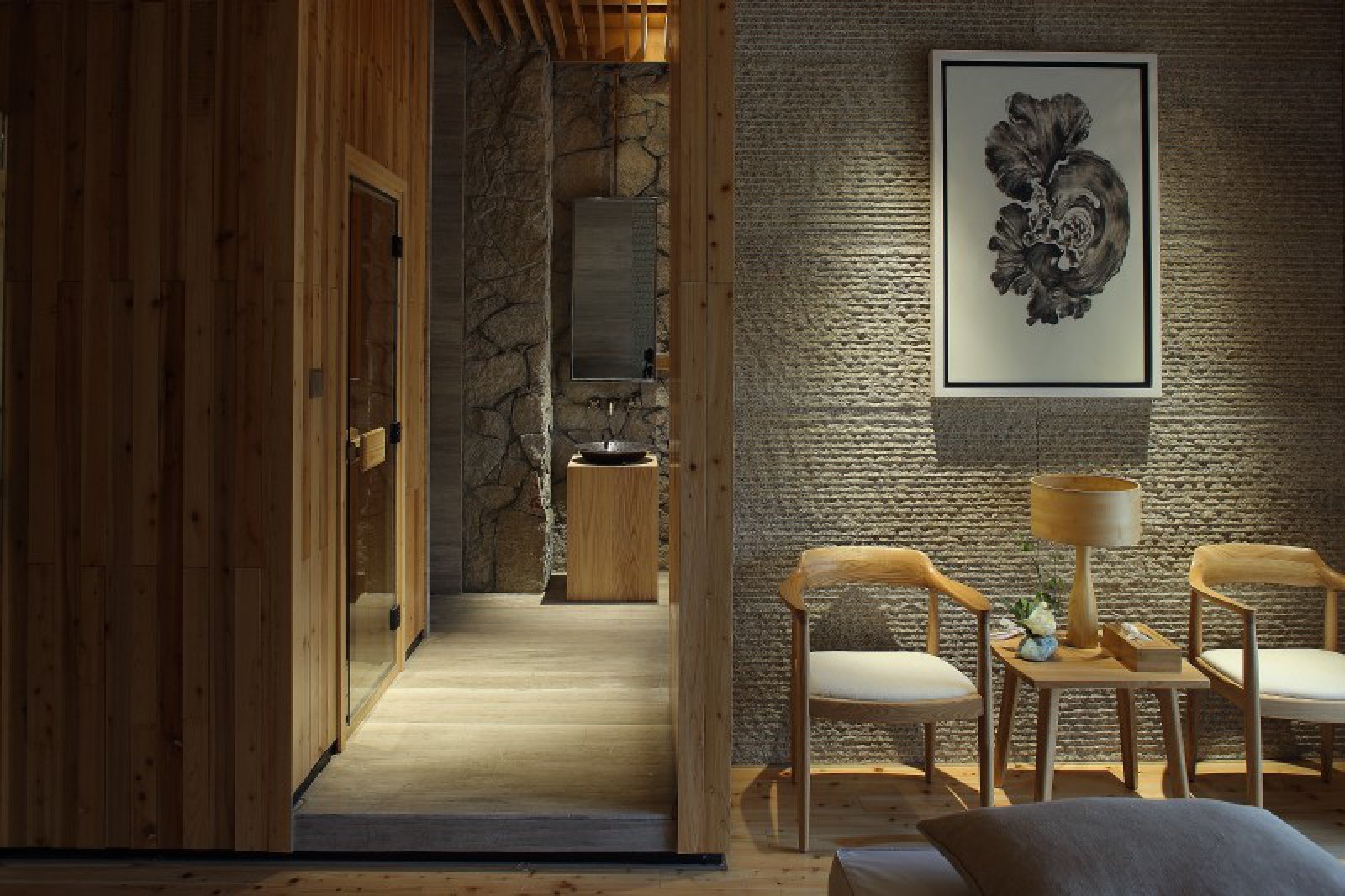 贵谷SPA体验馆  大成设计-24