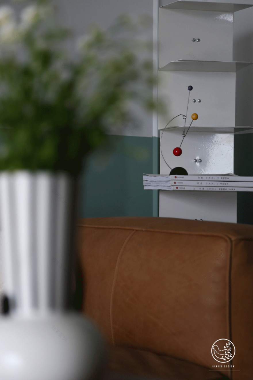 绿意盎然的春日之家 · 成都金牛区的现代清雅住宅设计丨中国成都丨清羽设计-45