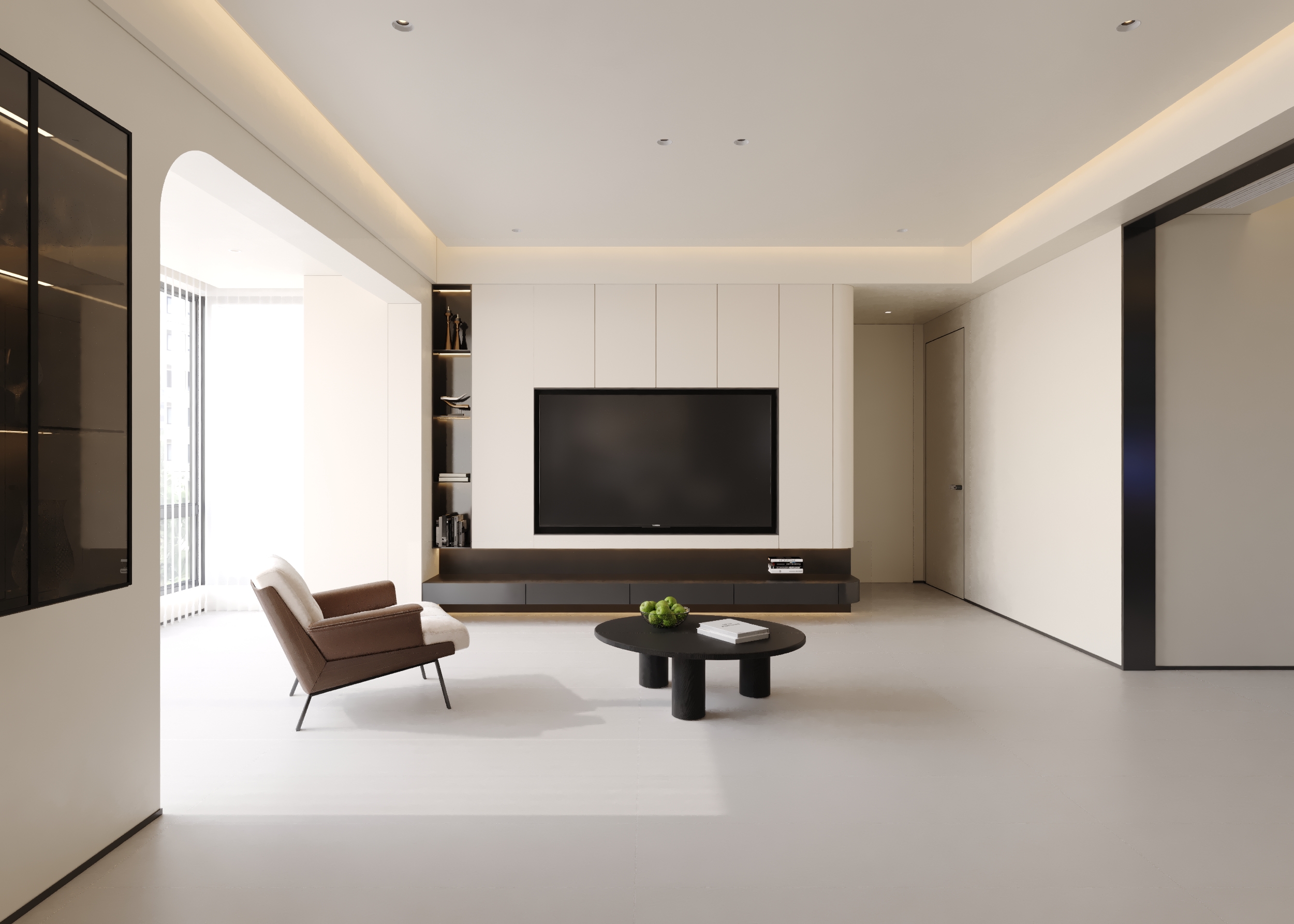 广州星樾花园平层室内设计丨中国广州-4