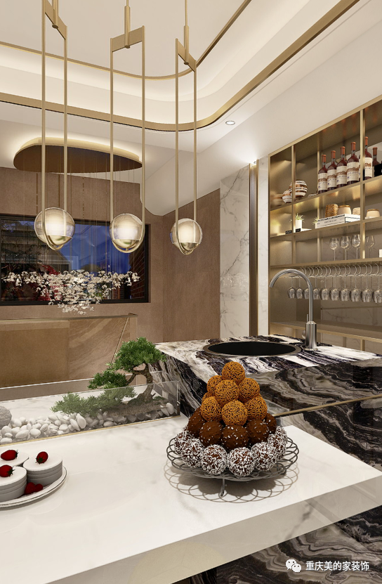 珠江城爱丽舍 300㎡法式轻奢雅居,演绎精致华丽生活-59