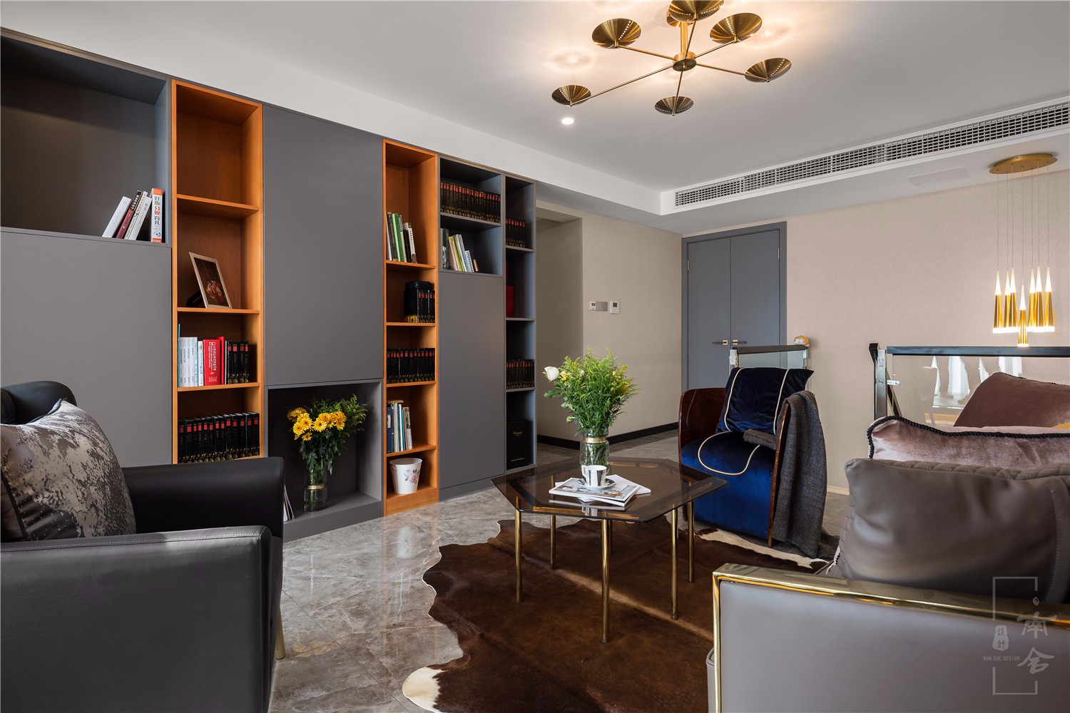 南舍空间设计 | 轻奢 180㎡现代住宅，品质生活新定义-41