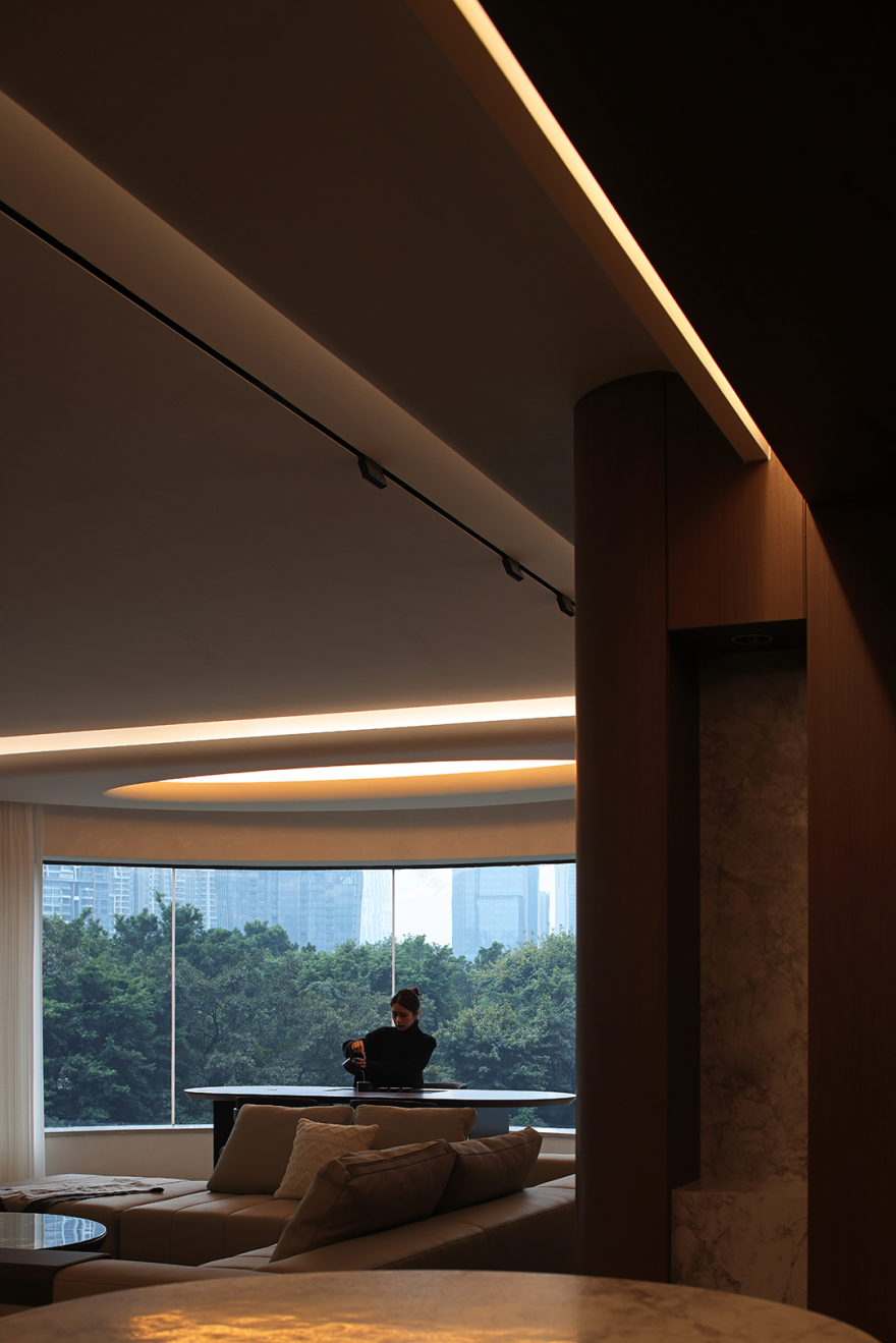 空纳万境丨中国广州丨隐之建筑空间设计-48