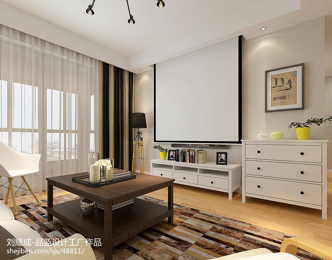 《筑梦空间》成都·河畔新世界138平米三居装修案例丨中国成都丨刘耀成·品蓝设计工厂-19