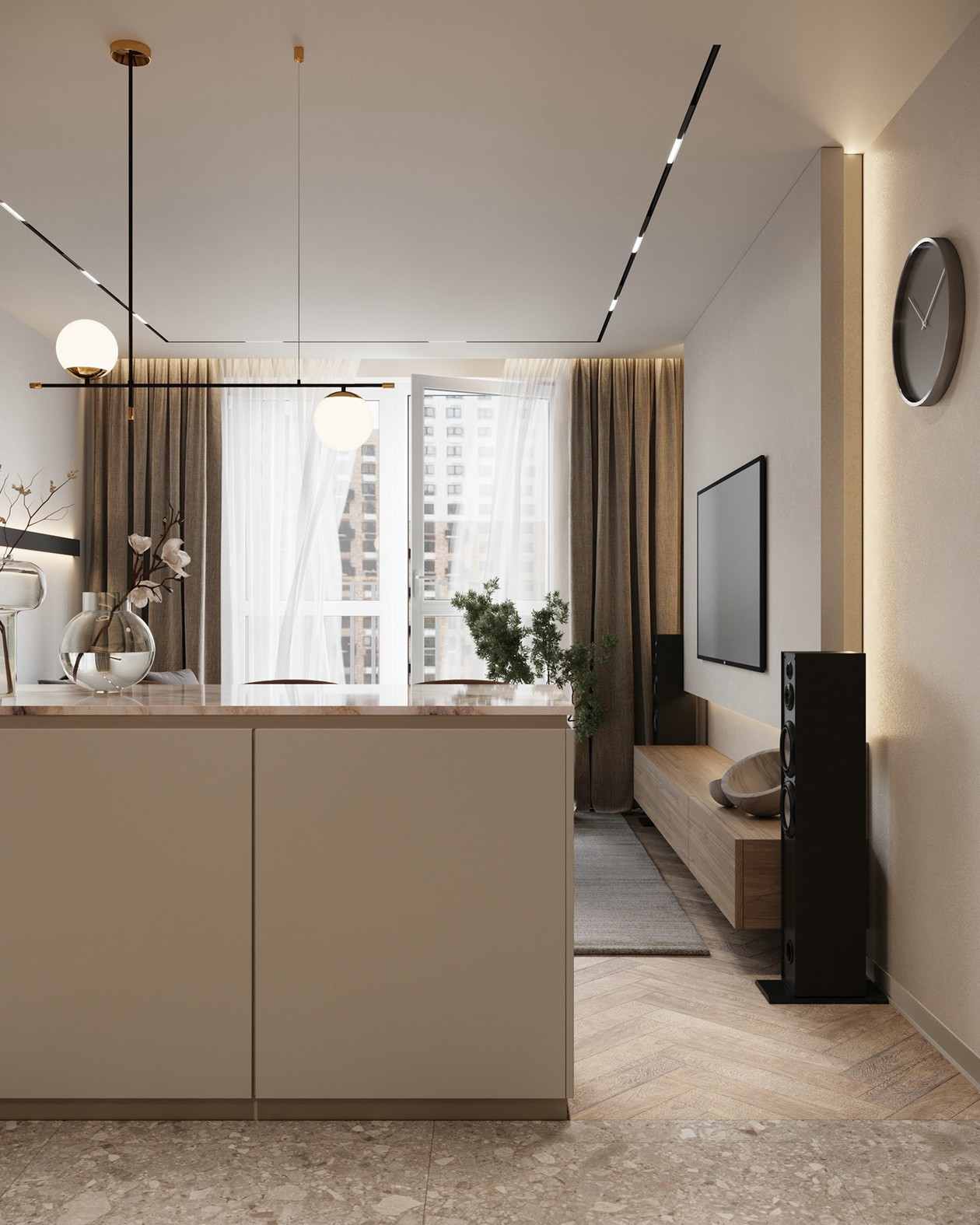 俄罗斯小空间公寓设计-13