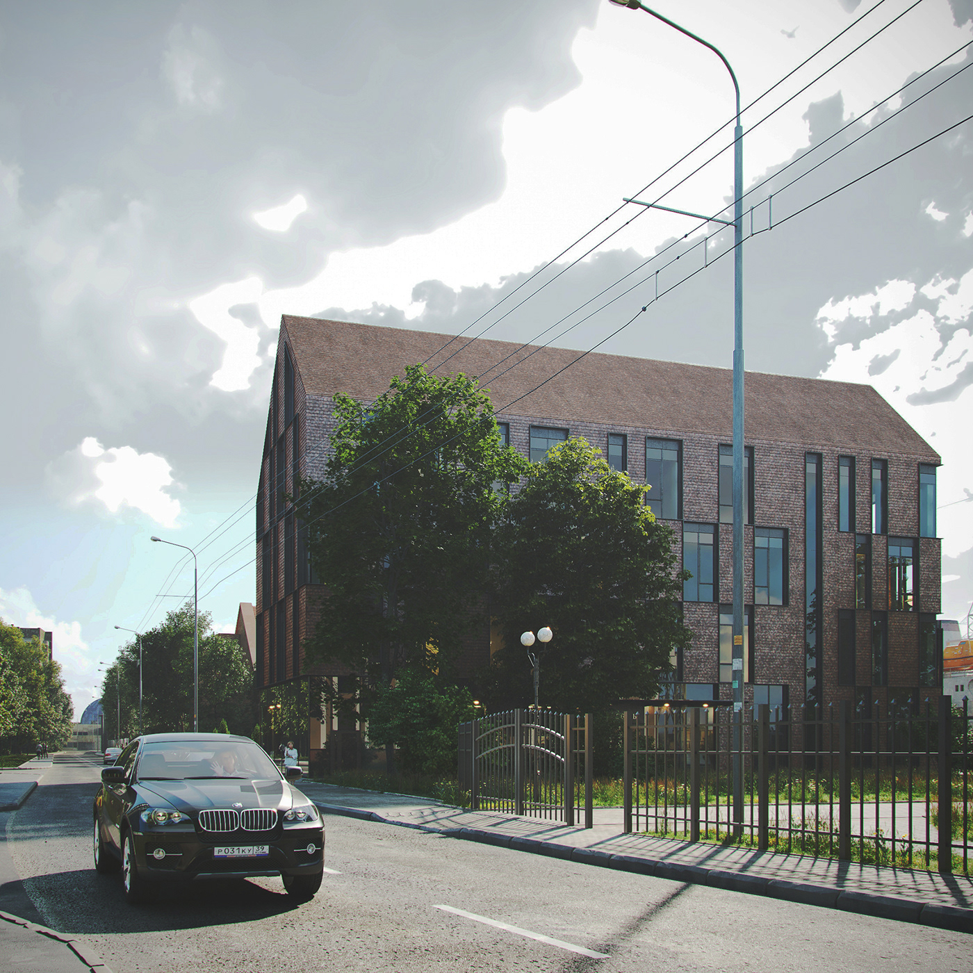 俄罗斯水岸餐厅 3D 视觉设计丨俄罗斯加里宁格勒-4