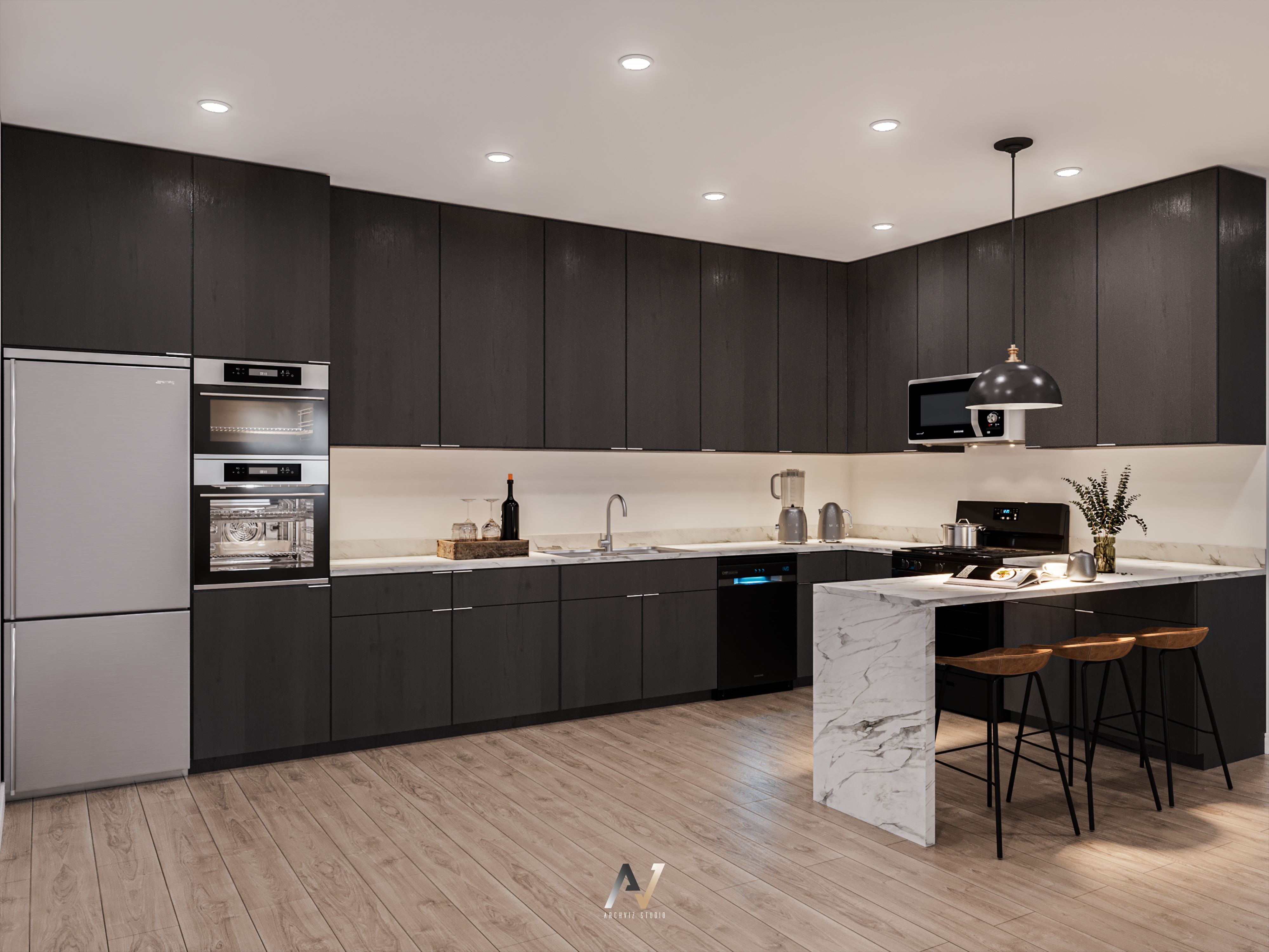 3D Apartment renderings-11