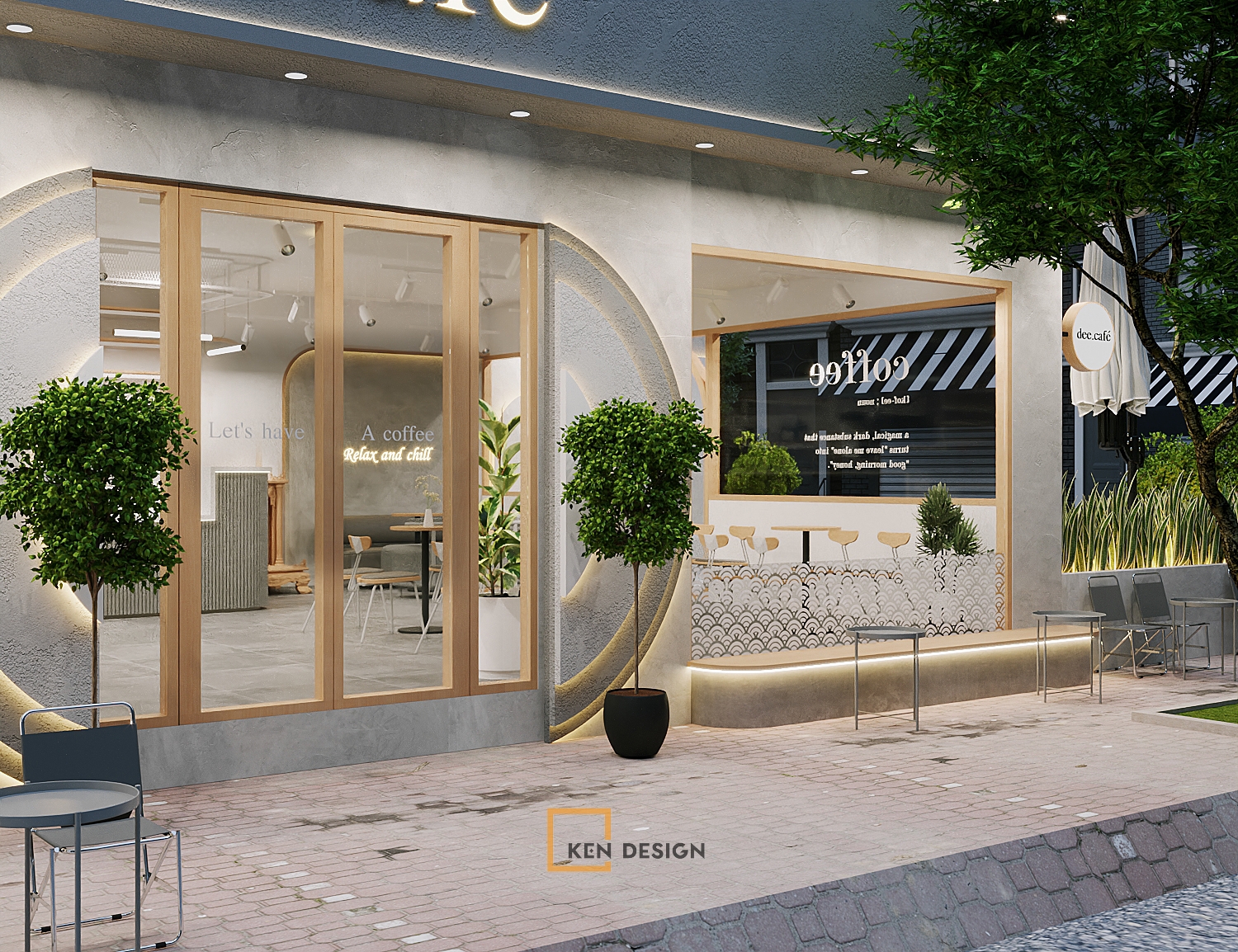 Dee·cafe北江咖啡店设计丨KenDesign-23