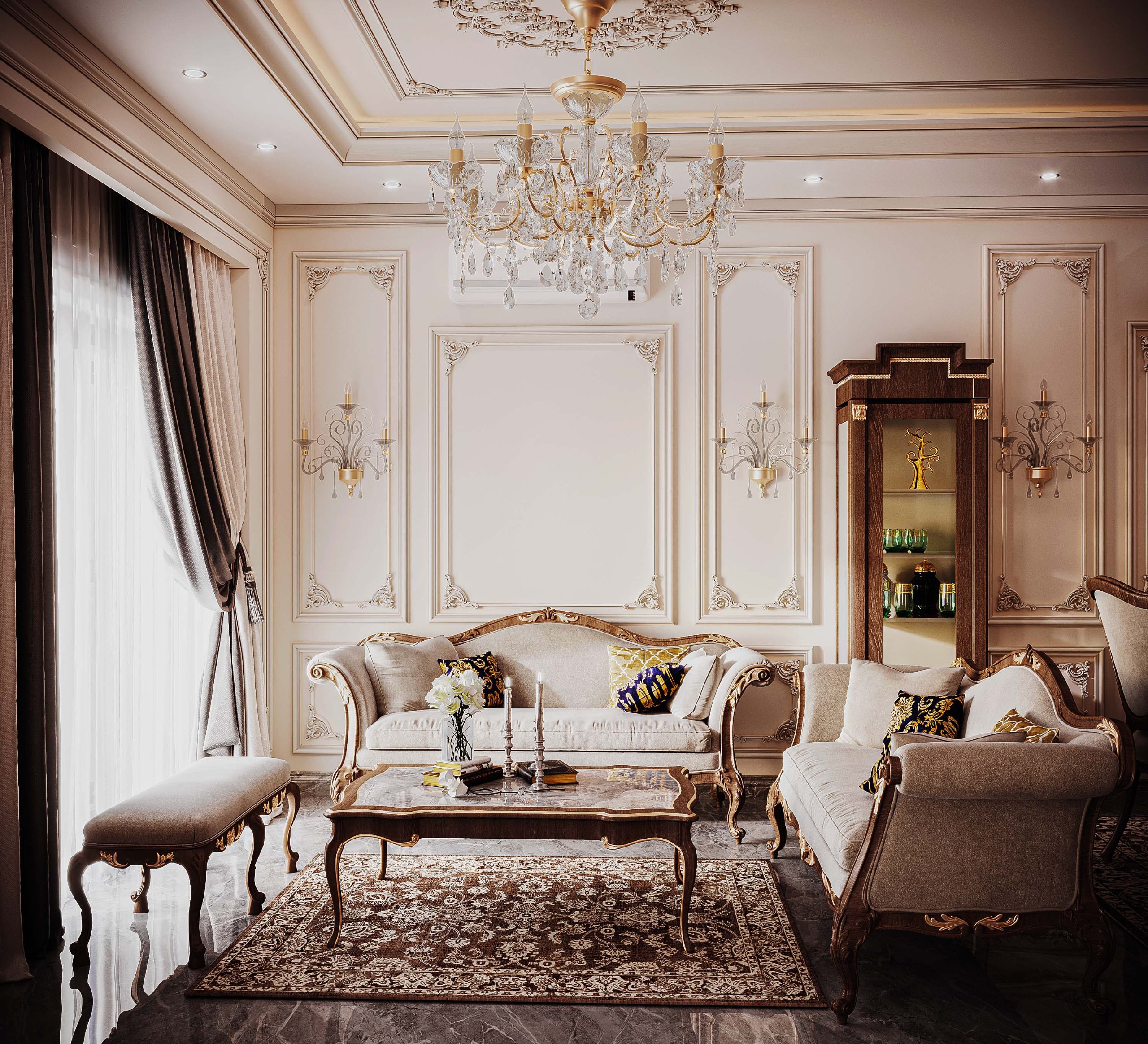 经典接待别墅丨埃及开罗-9