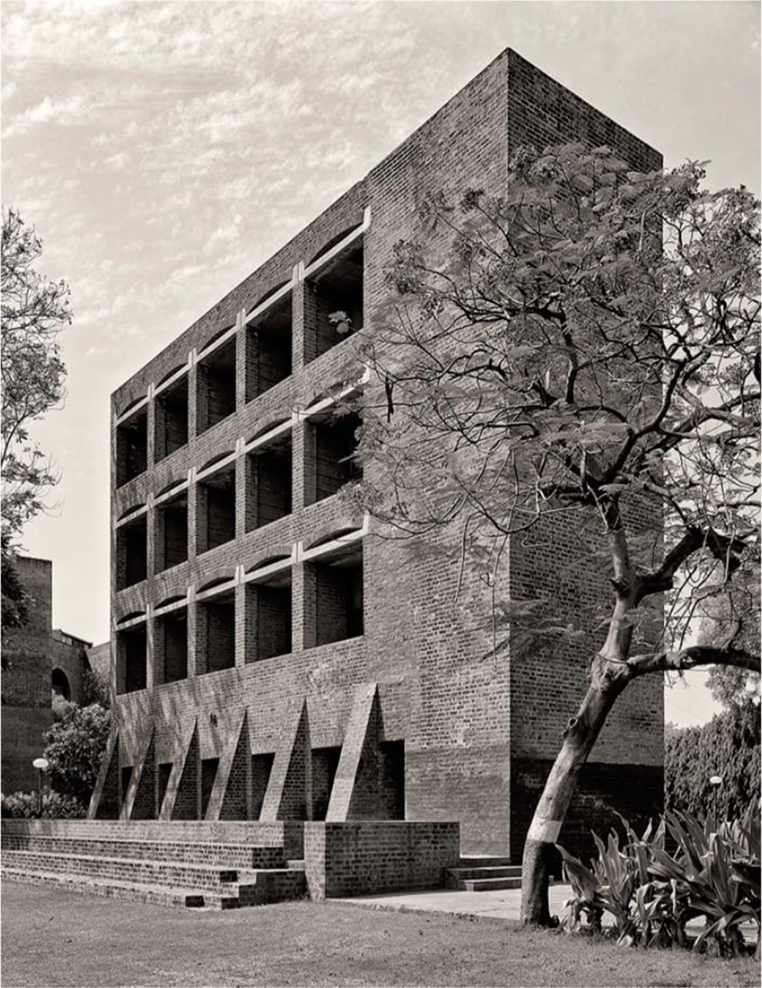 印度管理学院艾哈迈达巴德分校丨路易斯·康,合作者 B.V. 多希,阿南特·拉杰-47