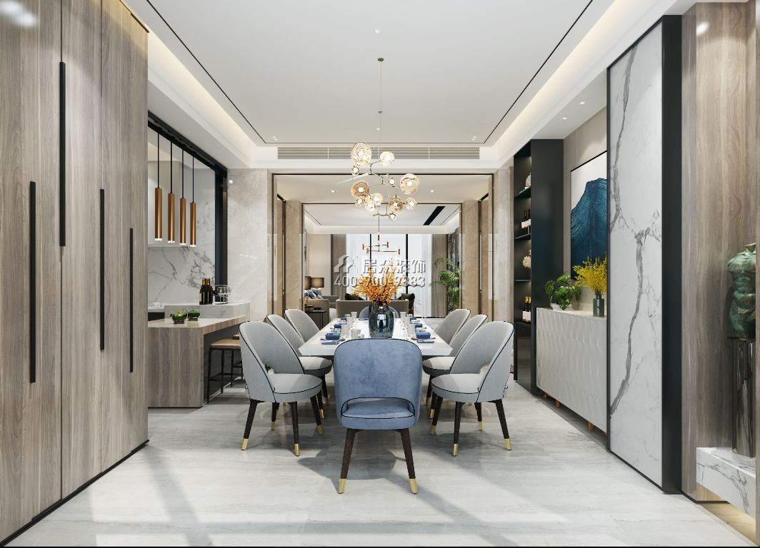 居众案例│260㎡欧式风格，典雅大气中透着不俗！-13