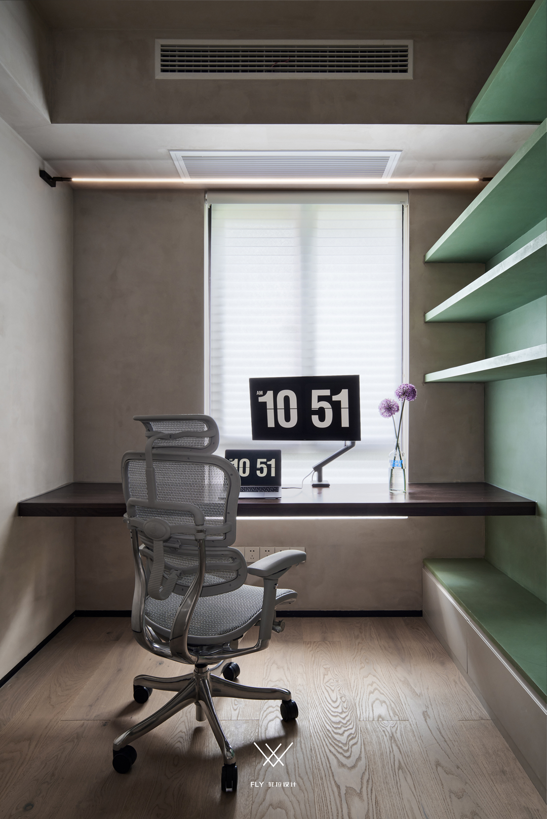 奶油色＋巧克力色,温柔与克制的魅力空间丨中国杭州丨菲拉设计-91