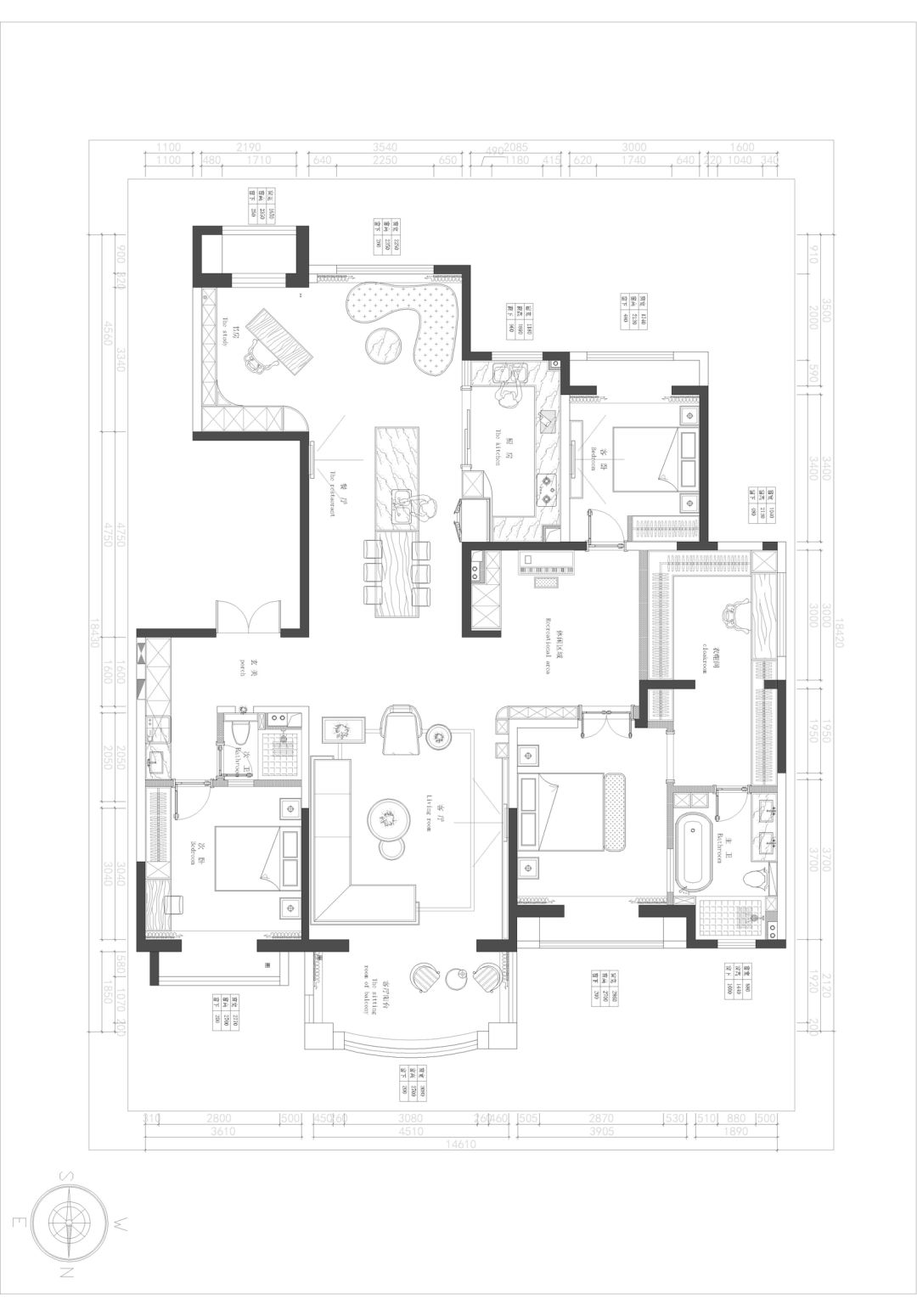 张骞打造现代简约【曲池东岸】空间，人性化设计展现生活品质-10