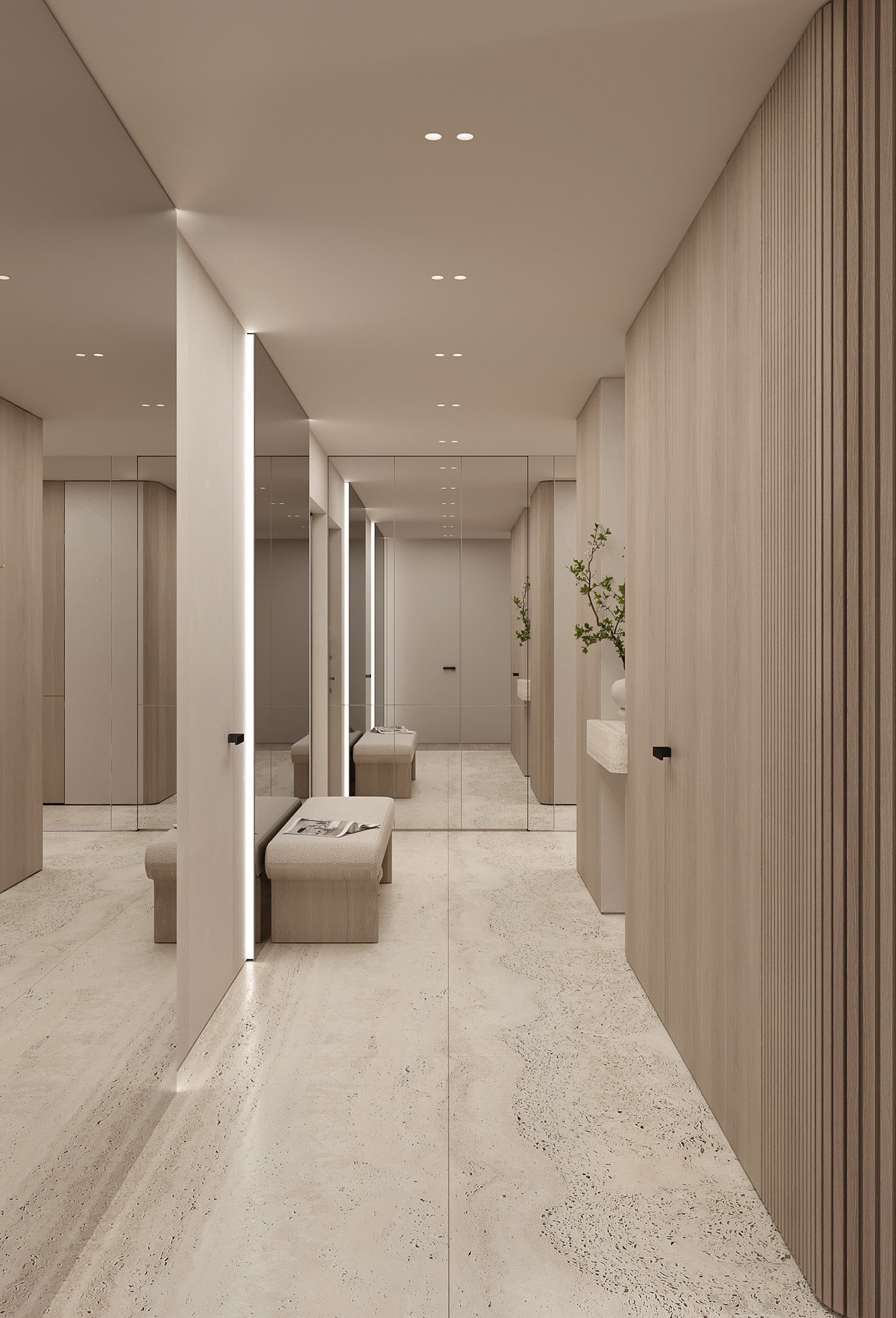 80平 现代简约空间设计-15