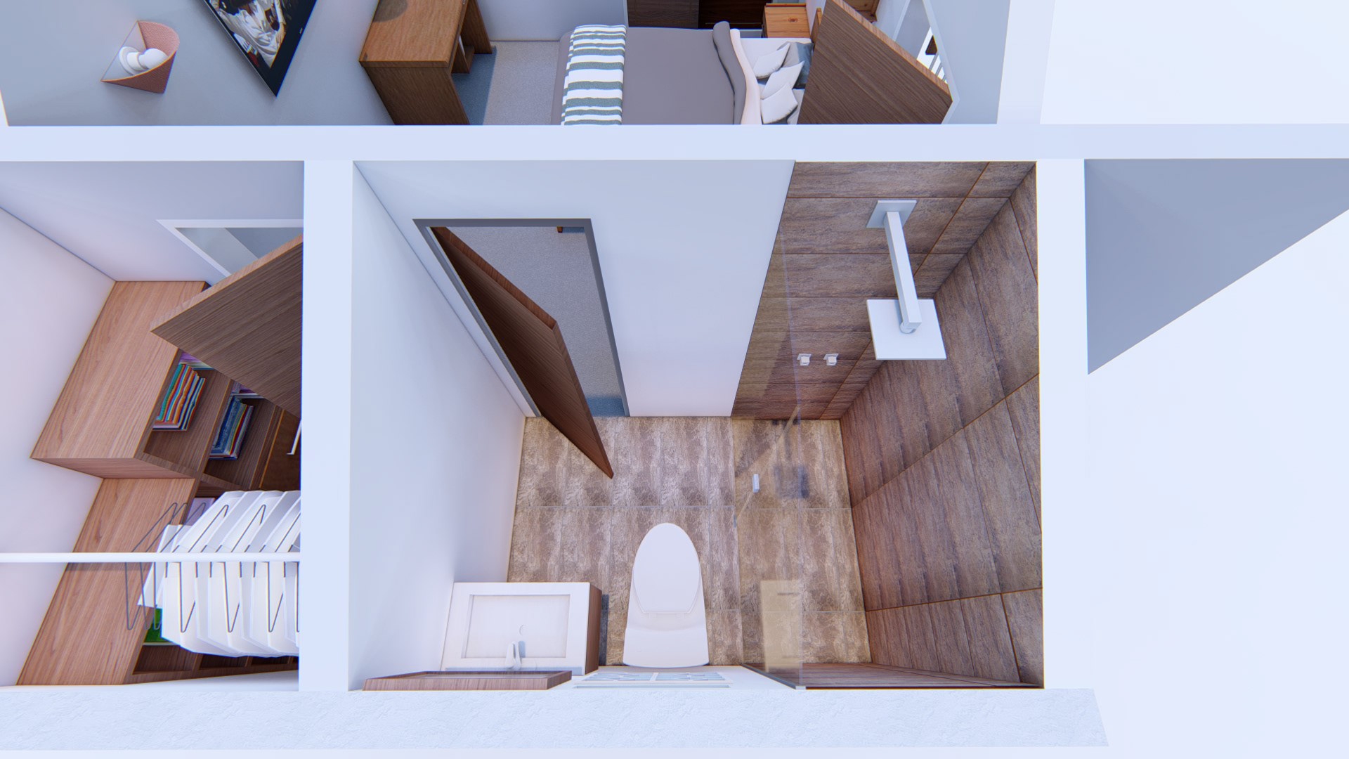 小型浴室翻新丨哥伦比亚丨Brandon Villanueva-14