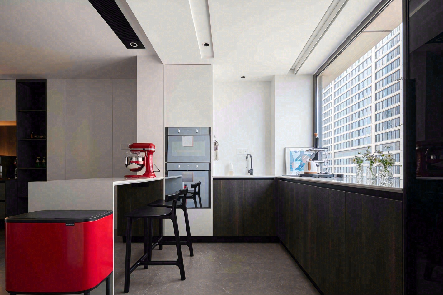 苏州湾景苑220㎡超大共享空间设计丨中国苏州丨一道设计-19