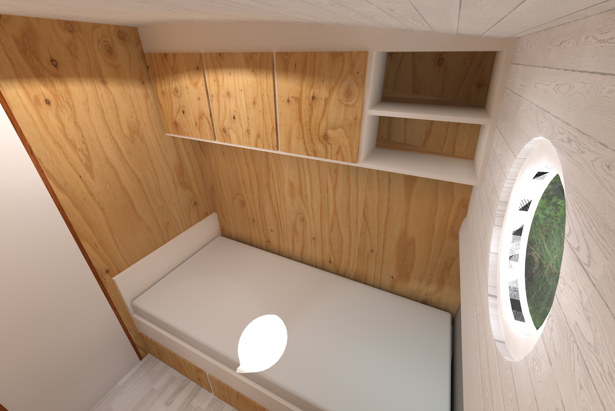 CANAL BOAT WHEELHOUSE concept 2014-22