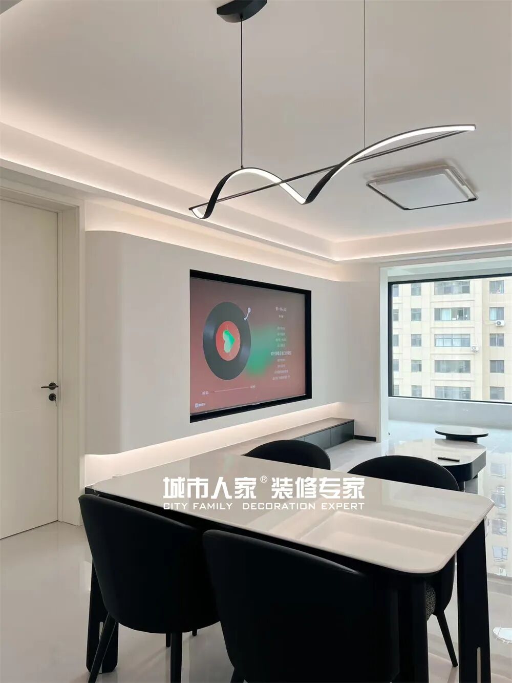 【完工实景】东湖龙城140㎡现代简约的高级感，藏在「少即是多」的哲学里-12