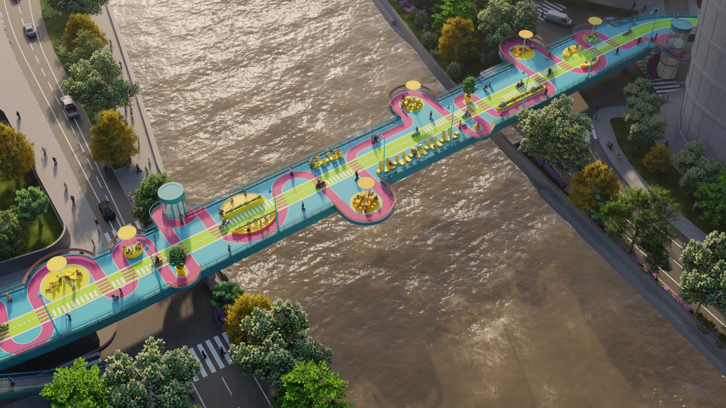 上海普济路高架桥景观-7