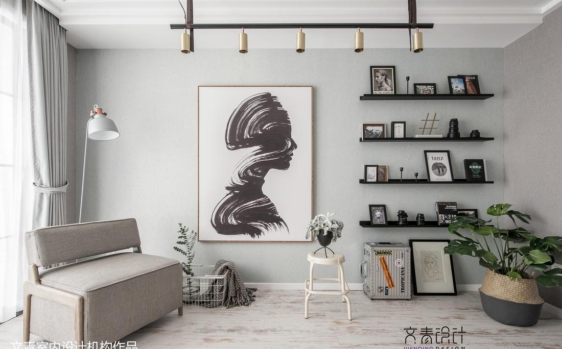 高级北欧风 175 平米摄影师家 | 绿色植物与黑白灰的完美融合-70