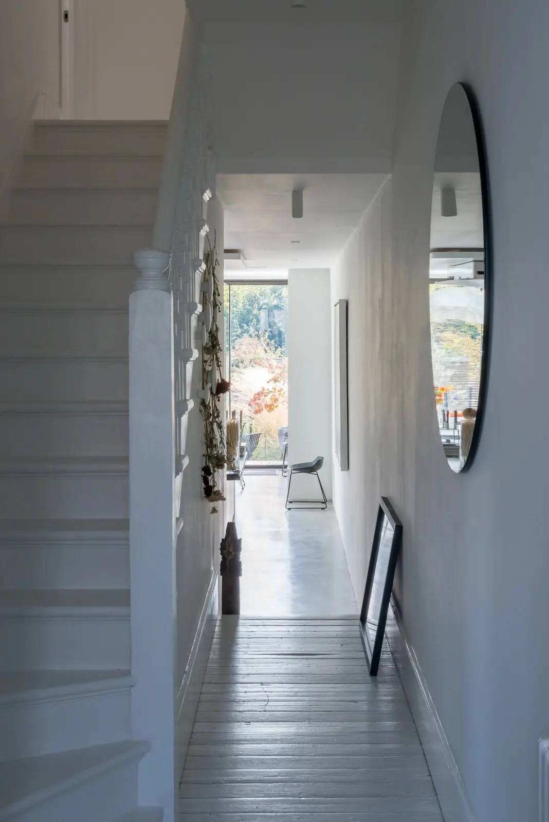 伦敦附近维多利亚式住宅的现代改造-11