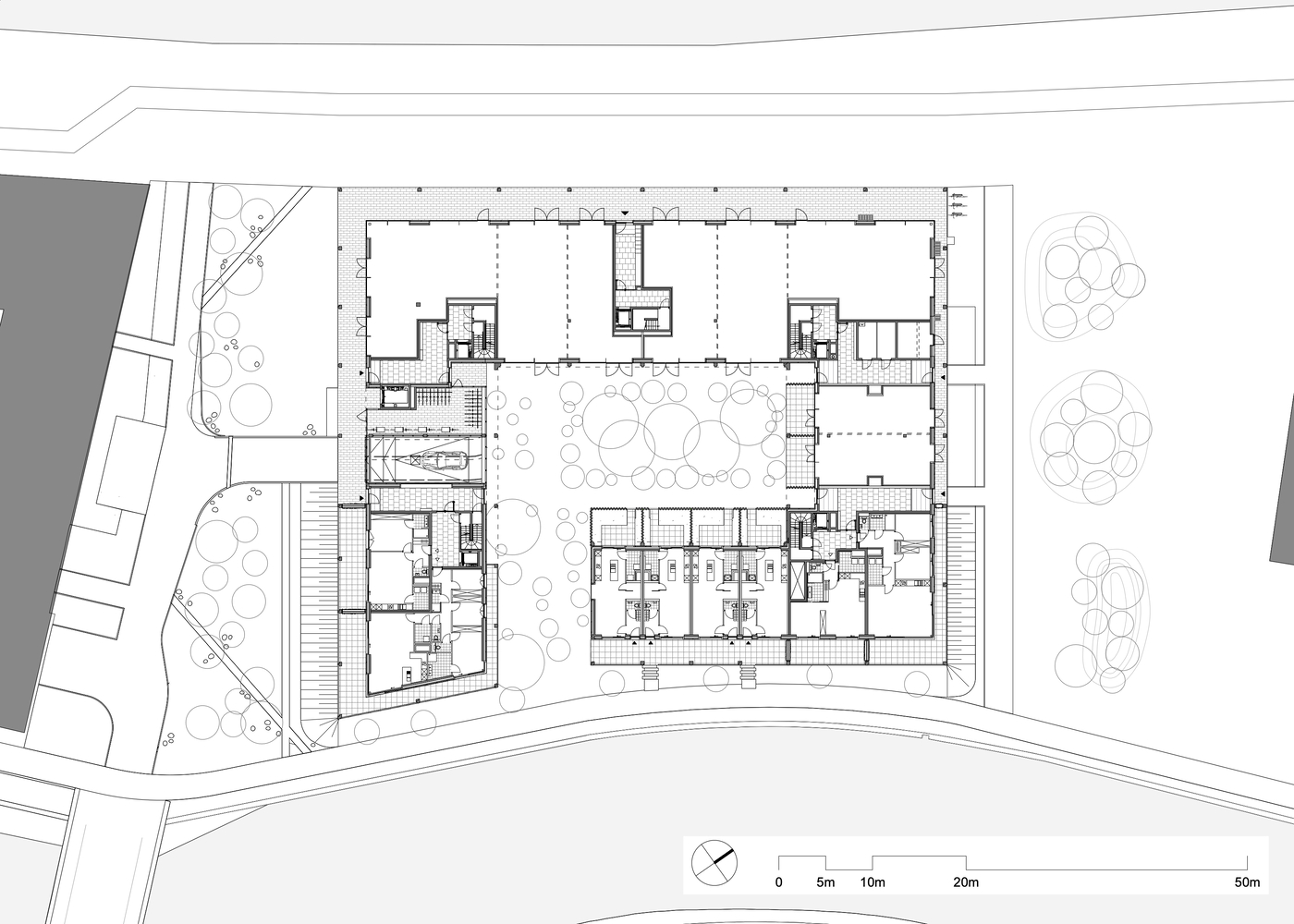 Waterzicht Apartments | 比利时十八世纪公园旁的现代住宅建筑-13