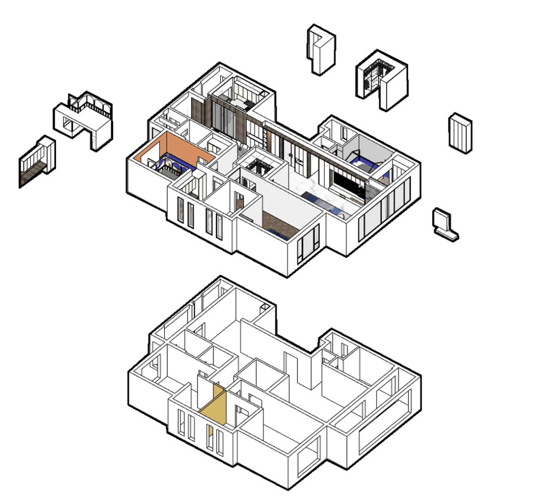 涵舍空间 | 简约而不简单的优雅设计-22