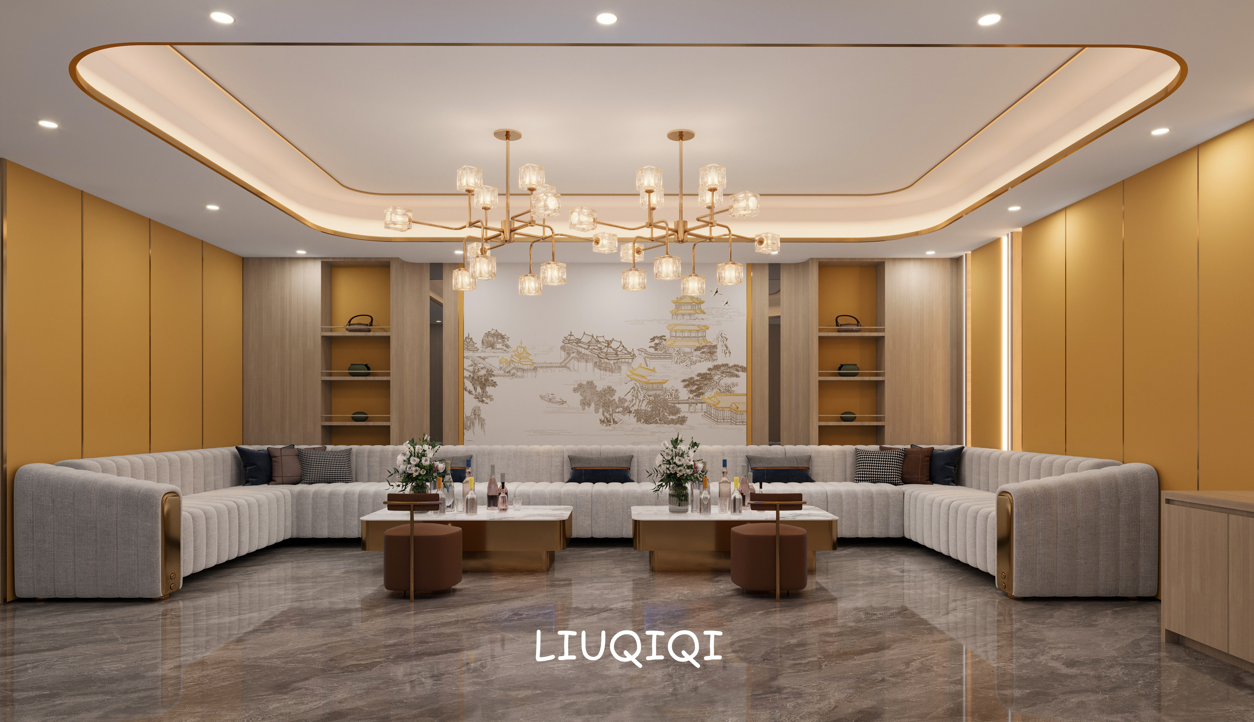 工装 | KTV包间设计-15