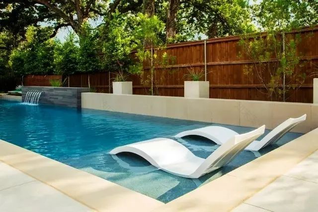 夏日庭院泳池设计,享受清凉的度假氛围-10