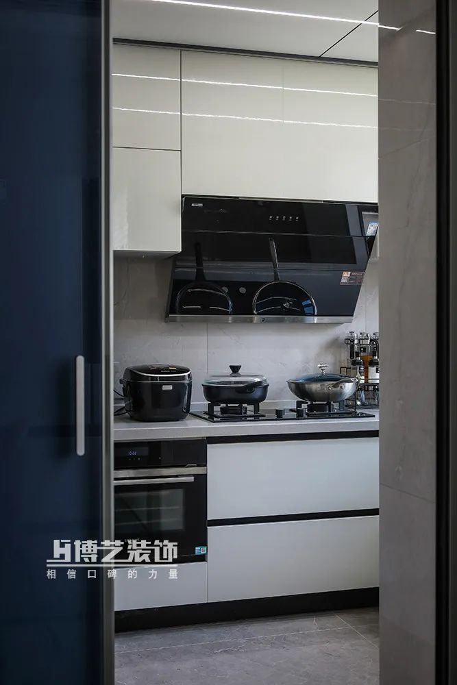 江南一品 136m²轻奢四口之家丨博艺装饰-40